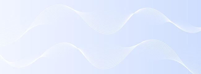 Light blue smooth background with wave motion and subtle gradient