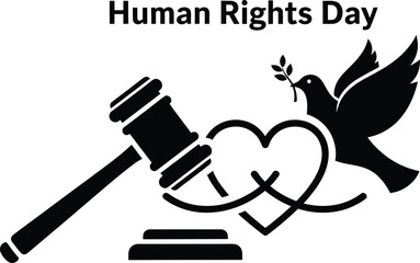 Commemorating human rights day a symbol of justice, peace, and love, promoting equality and dignity for all