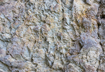 The structure of natural rock formations in a mountainous area is suitable for background screensavers and design works .