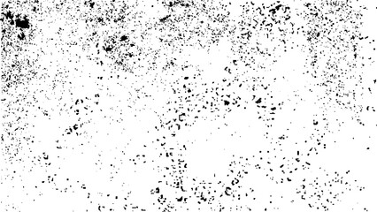 Vintage scratched glitch effect for design. Monochrome retro grunge texture illustration. Dust overlay textured. 