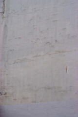 Cream painted cement wall
