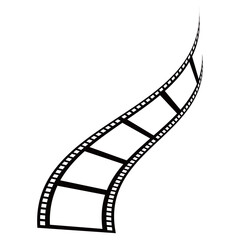 Naklejka premium film roll vector illustration