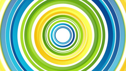 Colorful abstract circles geometric art background