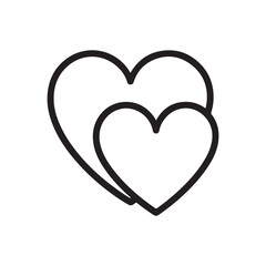 Abstract Continuous Line Heart