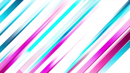 Blue and purple glossy stripes geometric minimal abstract background