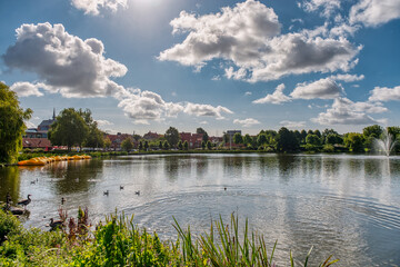 Fototapeta premium Haderslev is a town in South Jutland, Denmark.