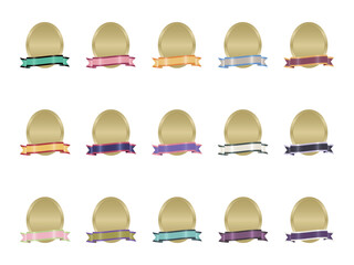 いろいろメダルリボンセット25