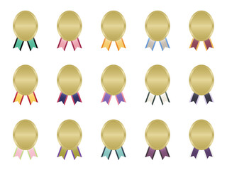 いろいろメダルリボンセット28