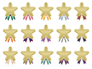 いろいろメダルリボンセット32