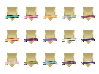 いろいろメダルリボンセット37