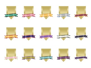 いろいろメダルリボンセット37