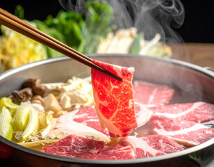 Japanese Shabu-Shabu hot pot