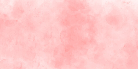abstract watercolor wall grunge texture background with copy space background. Grunge cloud Soft pink watercolor Pink texture background.		