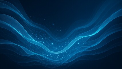 Digital Wave Flow – Abstract Technology Background