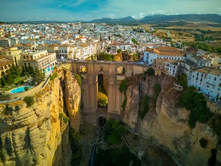 Keuken achterwand Ronda Puente Nuevo Ronda, Andalusia, Spain with the Famous New Bridge (Puente Nuevo)  © Robert