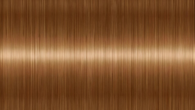 Smooth and Shiny Golden Brown Straight Hair Texture Background. Seamless strands with luminous highlight, perfect for beauty, cosmetic, and haircare product displays or abstract designs.