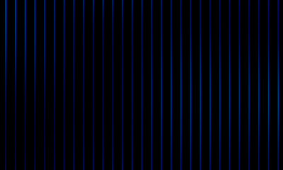 Obraz premium Abstract blue wave light pattern with glowing vertical gradient lines on black background, futuristic energy pulse digital design illustration