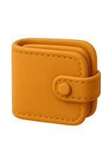 Stylish mustard wallet for everyday use, perfect for organizing your essentials and adding a touch of modern flair to your accessories collection