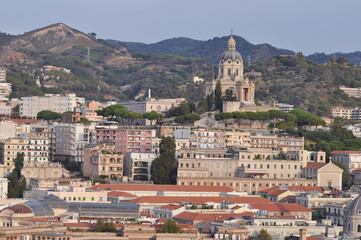 Obraz premium Beautiful view of Messina old city, Sicily, Italy