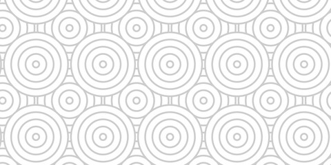 Overlapping white and gray repeating overlap fabric floral ornament fashion abstract pattern creative textile design. seamless diamond geometric tiles background.	