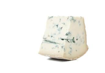 blue cheese isolated on a white background