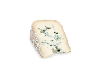 blue cheese isolated on a white background