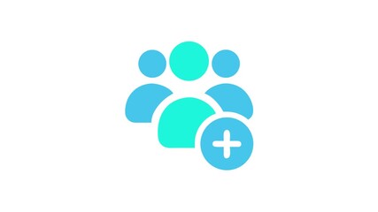 Add new users to the group membership icon