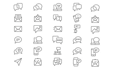 Free communication icons - Vector Art