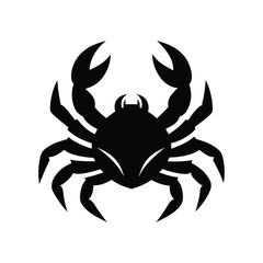Crate Silhouette Bold Solid Black Logo Vector Illustration