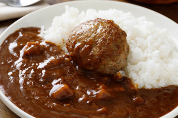 ハンバーグカレー