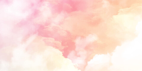 cloud background with a pastel color