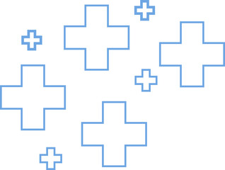 Medical Cross Seamless Pattern