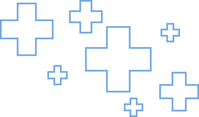 Medical Cross Seamless Pattern
