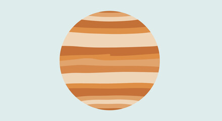 A fresh green avocado cut in half with the seed visible. A simple vector illustration for a healthy diet and vegetarian food concepts