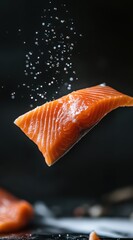 Delicious low-fat and healthy salmon food