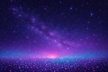 Obraz premium Vibrant cosmic galaxy background.