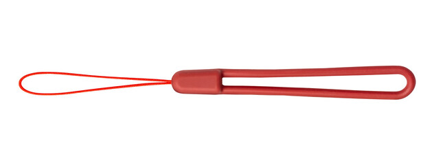 赤いストラップ