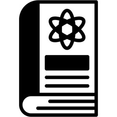 Vector icon Science, Book, Learn, Knowledge, Structure, Education