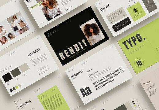 Brand Guidelines Brochure Landscape