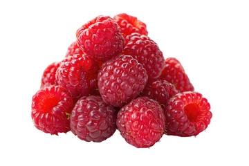 Cluster of fresh raspberries (3)