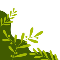 Aesthetic Leaf Corner