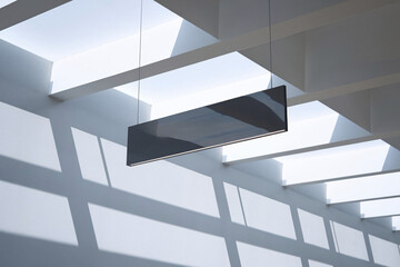 Obraz premium Blank Signage Mockup Template Design