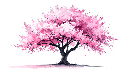 Obraz premium 桜の木