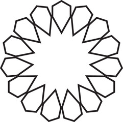 Fototapeta premium Mandala Design Element Vector Illustration Pattern