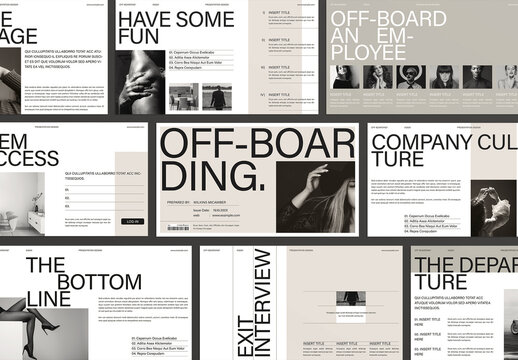 Off Brand Boarding Presentation Template