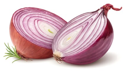 onion, bulb, organic onion, fresh onion, cut onion, half onion, bulbous, cooking,