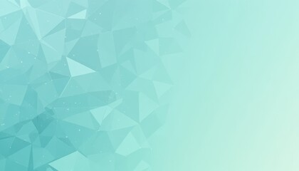 Obraz premium Abstract geometric background with glowing particles