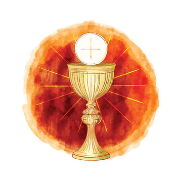 Corpus Christi, Ostensory for worship at a Catholic church ceremony.