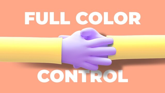 Typographic Hand Explainer Scene 04