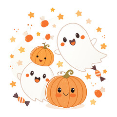 Fototapeta premium halloween t shirt designs